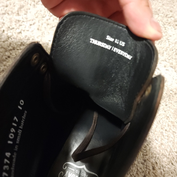 3 Mens Thursday Boot Co Captain Sz 10 Brown Leather Marino Matte Terracotta - Picture 8 of 10